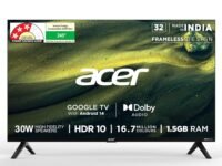 acer 164 cm (65 inches) L Series 4K Ultra HD Smart Google TV AR65UDLGU2875AT (Black)