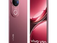 vivo V50 5G (Rose Red, 8GB RAM, 256GB Storage) with No Cost EMI/Additional Exchange Offers