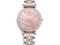 BRUNO MILANO Luxe Diamond Studded Bezel Watch for Women and Girls