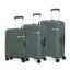 American Tourister Liftoff 3PC Set Polypropylene (PP) Hard 8 Wheels Spinner Luggage 49cms/Suitcase/Trolley Bag for Travel (Olive)