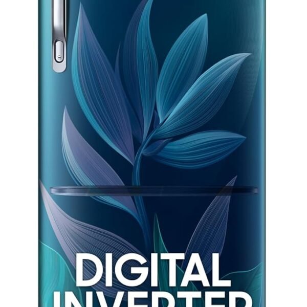 Samsung 183 L, 4 Star, Digital Inverter, Direct-Cool Single Door Refrigerator (RR20H28249U/NL, Paradise Bloom Blue, Base Stand Drawer, Single Touch Defrost, 2026 Model)