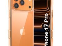 TheGiftKart Ultra-Hybrid Crystal Clear Back Case Cover for iPhone 17 Pro | Shockproof Design | Hard Back Cover Case for iPhone 17 Pro (PC & TPU, Transparent)