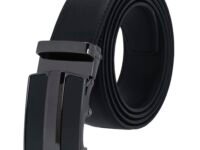 Labnoft Men's Auto Lock PU Leather Belt