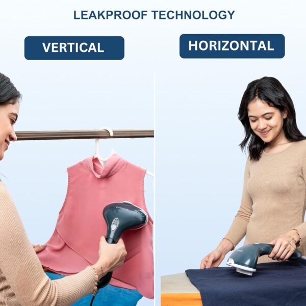 OWNAIR Steamer for Ironing Clothes - 1500W Handheld Garment Steamer - 24g/min High Steam, Fast Heat-Up in 15s, 110ml Tank, Vertical & Horizontal Handheld Steam Iron for Clothes and Fabrics