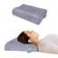 CareFoam Memory Foam Cervical Neck Pillow | 2 Years Warranty | Pain Relief Sleep, Improves Posture Spinal Alignment, Neck Pain Relief | 21 x 13 x 4 Inch | Blue Melange Cover | Pack of 1