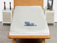 Trance Cotton Feel Terry Ultra Soft Waterproof Mattress Protector | Breathable - Hypoallergenic Mattresses Cover (75x36 inch | 6.25x3 feet, White - Pack of 1)