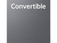 Samsung 256 L, 3 Star, Convertible, Digital Inverter Frost Free Double Door Refrigerator (RT40H30U3THL, Silver, Matt Doi Metal, 2026 Model)