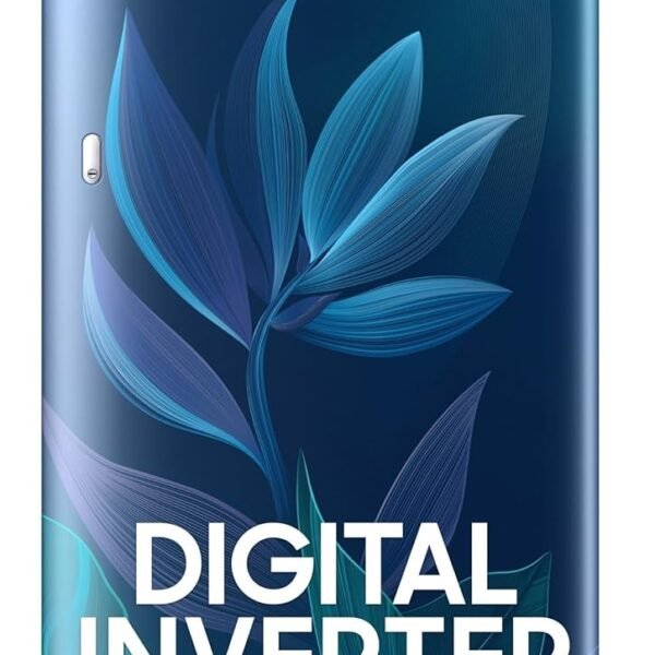 Samsung 189 L, 5 Star, Digital Inverter, Direct-Cool Single Door Refrigerator (RR21D2H259U/HL, Paradise Bloom Blue, Base Stand Drawer)