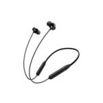 OnePlus Bullets Wireless Z2 ANC Bluetooth in Ear Earphones with Mic, 45dB Hybrid ANC, Bombastic Bass - 12.4 mm Drivers, 10 Mins Charge - 20 Hrs Music, 28 Hrs Battery (Booming Black)