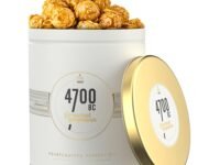 4700BC Gourmet Popcorn, Butter Toffee Caramel, Tin, 125g