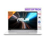 ASUS Vivobook Go 14, AMD Ryzen 3 7320U Processor,(8GB RAM/512GB SSD/14 FHD (1920 x 1080)/Windows 11/M365 Basic (1Year)*/Office Home 2024/Silver/1.38 kg), E1404FA-NK3321WS