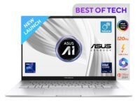 ASUS Zenbook 14,Intel Core Ultra 5 (Series 2), 16GB, 1TB, 3K OLED Touch Screen,14",120Hz,Win 11,M365 Basic (1Y)*,Office 2024,Foggy Silver,1.28 kg UX3405CA-PZ345WS, Intel Arc iGPU, Thin & Light Laptop