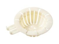 ATORSE Sink Strainer Sink Drain Filter Basket for Shower Drains Bathroom Wash Basin White