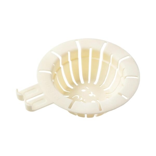 ATORSE Sink Strainer Sink Drain Filter Basket for Shower Drains Bathroom Wash Basin White