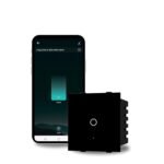 AZIOT SMART MODULAR 1 GANG PREMIUM TOUCH SWITCH - GLASS (Not Acrylic)- (24 amp Switch): Elevate Your Home with Effortless Control