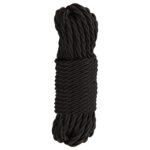 AllExtreme EXR28B1 Extra Long Heavy Leg Guard Rope | Durable & Sturdy Cable for Royal Enfield Bullet and Motorcycles | Strong Bike Rope Leg Strap for Guard Protection and Secure Fit (28 Meters, Black)