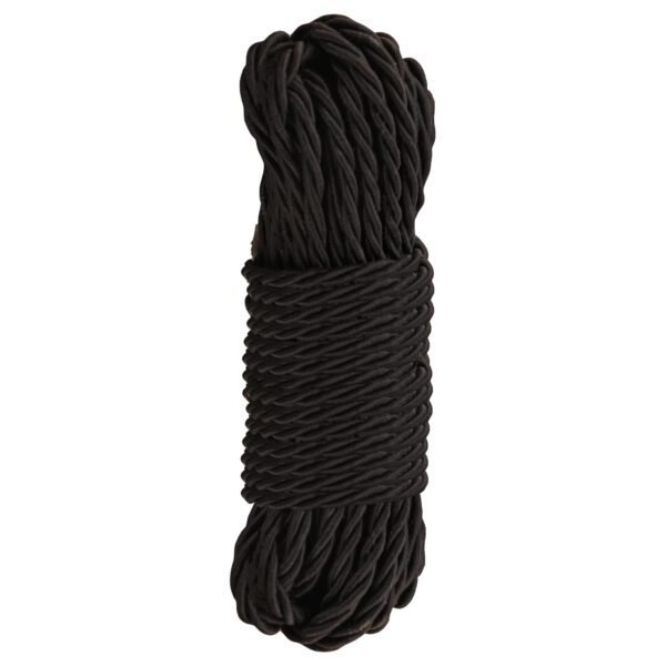 AllExtreme EXR28B1 Extra Long Heavy Leg Guard Rope | Durable & Sturdy Cable for Royal Enfield Bullet and Motorcycles | Strong Bike Rope Leg Strap for Guard Protection and Secure Fit (28 Meters, Black)