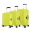 American Tourister 3Pc Liftoff Set Polypropylene (Pp) Hard 8 Wheels Spinner Luggage/Suitcase/Trolley Bag for Travel (Apple Green, 79 cm)