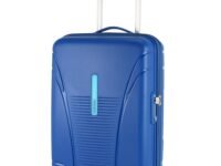 American Tourister 55 cms Polypropylene Luggage- Carry-On Luggage(FO1 (0) 01 401_Highline Blue), Carry-On 20-Inch