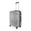 American Tourister Ivy NXT | Medium Size Check-in Trolley Bag (68 cm) | 360° 4 Wheel Travel Luggage | Hard Case Polycarbonate (PC) Suitcase | Mounted TSA Lock | Silver