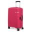 American Tourister Liftoff 67 CM Medium Check-in Polypropylene (PP) Hard 8 Wheels Spinner Luggage/Suitcase/Trolley Bag for Travel (Berry Blast), Pink