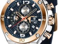 BENYAR Luxury Business Casual Party-Wear Leather Chronograph Date Display Watch for Men
