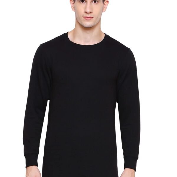 BODYCARE Heat MAX - Fur Fleece Inside Men Round Neck full Sleeves Thermal Gold Plus Premium Range for Very high Warmth