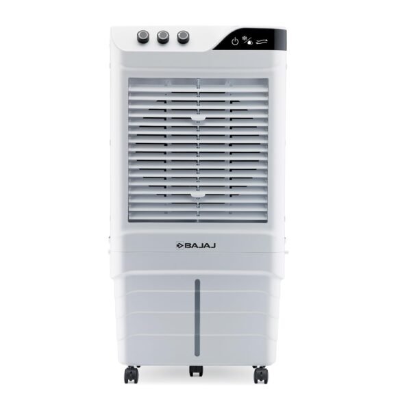 Bajaj DMH 90 Neo 90L Desert Air Cooler for Home|For Larger Room|Anti-Bacterial Honeycomb Cooling Pad|High-Speed|Ice Chamber|90Ft Air Throw|3-Speed Control|3 Year Comprehensive Product Warranty|White