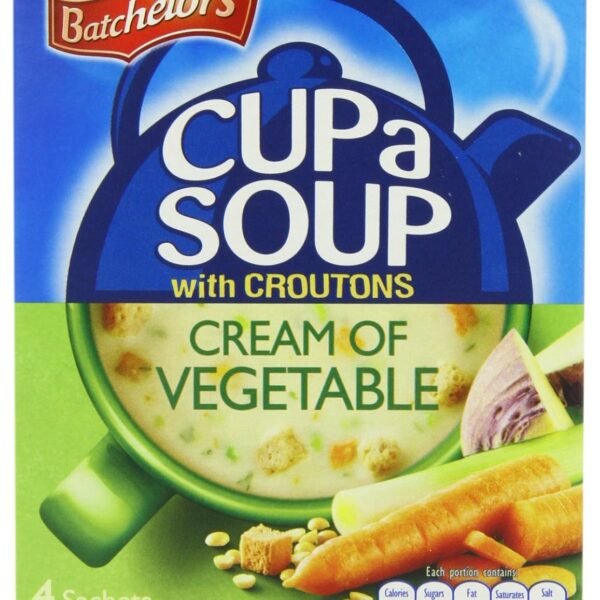 Batchelors Cup a Soup - Creamy Vegetables and Croutons, 122g Carton