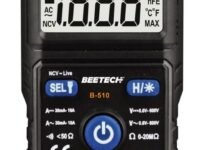 Beetech® B-510 SMART Digital TRMS 2000 Count 600V AC/DC, 10A AC/DC Digital Pocket Multimeter with Resistence, NCV, Backlight, Continuity Test, etc