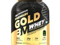 Bigmuscles Nutrition Premium Gold Whey 2Kg Whey Protein Isolate Blend |USA FDA REGD. BRAND | 25g Protein Per Serving [Rich chocolate]