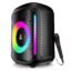 Boat PartyPal 30, 25W Signature Sound, RGB LEDs, Wired Mic for Karaoke, Up to 6H Battery, TWS Mode, Multi Connect, Bluetooth Speaker, Wireless Speaker, Portable Speaker (Premium Black)