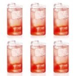 Borosil Vision 6pc Transparent Drinking Glass | Borosilicate Glass Tumblers for Water, Cold Drinks, Juice | Flame Proof, Microwave & Dishwasher Safe | for Daily use & Gifting (Transparent, 350 ml)