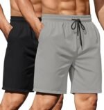 Boxer Shorts for Men |Regular Fit Ultralight All Day Polyester Short with Two Side Zipper Pockets (C31)