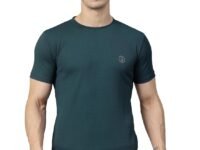 CHKOKKO Gym T Shirts for Men Workout Activewear Solid Quick Dry Sports Tshirt for man Breathable Lightweight Half Sleeve Regular Fit Round Neck Running Boys T Shirt