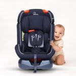 Convertible Isofix Car Seat for Baby 0 to 12 Years | Car Seat for Child & Kids | 3 Recline Positions | Forward & Rearward Facing | ECE R44/04 Certified | Safe Rides for Baby | Matte Black