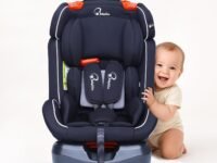 Convertible Isofix Car Seat for Baby 0 to 12 Years | Car Seat for Child & Kids | 3 Recline Positions | Forward & Rearward Facing | ECE R44/04 Certified | Safe Rides for Baby | Matte Black