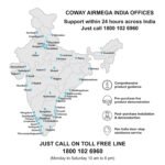 Coway Professional Air Purifier for Home, Longest Filter Life 8500 Hrs, Green True HEPA Filter, Traps 99.99% Virus & PM 0.1 Particles, Warranty 7 Years (AirMega Storm (AP-1220B))