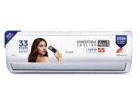 Cruise 1.5 Ton 3 Star,New Star rated, Inverter Split AC with 7-Stage Air Filtration (Copper, Convertible 4-in-1, Fast Cooling, PM 2.5 Filter, Anti-Rust Tech, New BEE Rated, CWCVBM-VQ3D173, White)