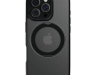 DailyObjects Polycarbonate Case for iPhone 16 Pro Compatible with Mag-Safe Wireless Charging,Halo 2.0 with Rotatable Stand Slim Shockproof Back Cover