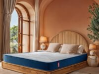 Duroflex LiveIn Duropedic - Doctor Recommended Orthopaedic, Pressure Relieving, Memory Foam Double Bed, Roll Pack, 6 Inch Double Size Medium Firm Mattress with Luxury Anti Microbial Fabric (75x48x6)