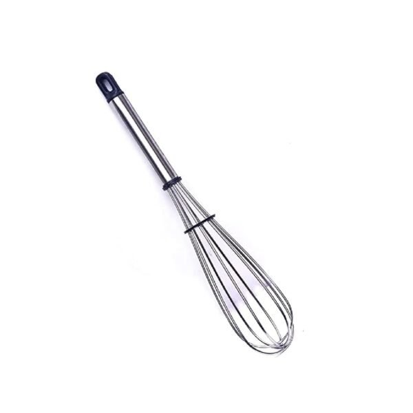 Dynore Stainless Steel Mini Kitchen Whisk, Egg Beater, Blending, Beating, Stirring Multi Utility Whisk-Silver