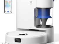 ECOVACS DEEBOT N30 Plus White 2 in 1 Robot Vacuum & Mop, 2025 New Launch, Bagless Eco-Friendly Multi-Cyclone Auto Empty Station, 10000 Pa Suction, 5200mAh Battery, Covers 3500+sq ft, Zero Tangle 2.0