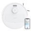 ECOVACS DEEBOT N30 White 2 in 1 Robot Vacuum Cleaner & Mop, 2025 New Launch, 10000 Pa Suction, 5200mAh Battery, Covers 3500+ Sq ft in Single Charge, Zero Tangle 2.0 Technology, Advanced TrueMapping