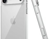 EGOTUDE for iPhone 17 Pro Max Case, Shockproof Hard Back Anti-Scratch Transparent Cover