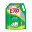 Exo Dishwash Liquid Refill Pack | Neem & Lime | Tough Grease Removal for Utensils | Anti-Bacterial Dishwashing Liquid | Bio-Enzyme Liquid Dishwash | No Residue Cleaning - 2L