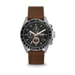Fossil Decker Brown Watch Ch2885 - Chronograph, Men, Leather