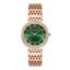 Giordano Eleganza Collection Round Analog Watch for Women, Diamond-Set with Metal Strap Ladies Water Resistant Wrist Watch - A2083