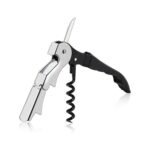 HAZEL Satinless Steel Wine Bottle Opener | Opener for Wine Bottle with Handle, Silver