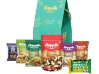 Happilo Premium Celebrations Gift Pack with 7 Inclusions | Dry fruit Sweet, Date Delight, Almond, Cashew, Raisin, Panchmeva, Party Snack | Robin Bithday, Anniversary Gift Hamper